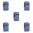 thumbnail image 3 of Riñonera universal Qarigey para aventuras al aire libre funda para teléfono móvil hombre azul Type2 NO2, 3 of 6