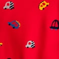thumbnail image 4 of Hbdhejl Sweater For Boys Cartoon Cars Prints Sweater Long Sleeve Warm Knitted Pullover Knitwear Tops Sweater Red 4-5 Years, 4 of 5