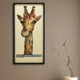 thumbnail image 4 of Empire Art Direct Giraffe Dimensional Collage Framed Graphic Art Under Glass Wall Art, 25" x 48" x 1.4", Ready to Hang, 4 of 9