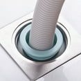 thumbnail image 4 of NUZYZ Bathroom Kitchen Floor Drain Pipe Sewer Anti Odor Seal Ring Washer Sealing Plug, 4 of 8