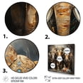 thumbnail image 3 of Designart "Thai Elephants Asian Painting II" Asian Floater Framed Canvas Art Print, 3 of 7
