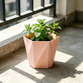 thumbnail image 6 of Large Plastic Flower Pot with Drainage Holes - 16.5x16x14.5cm Thickened Planter for Indoor/Outdoor Use - Balcony, Garden, Windowsill Decor - Set of 1, 6 of 6