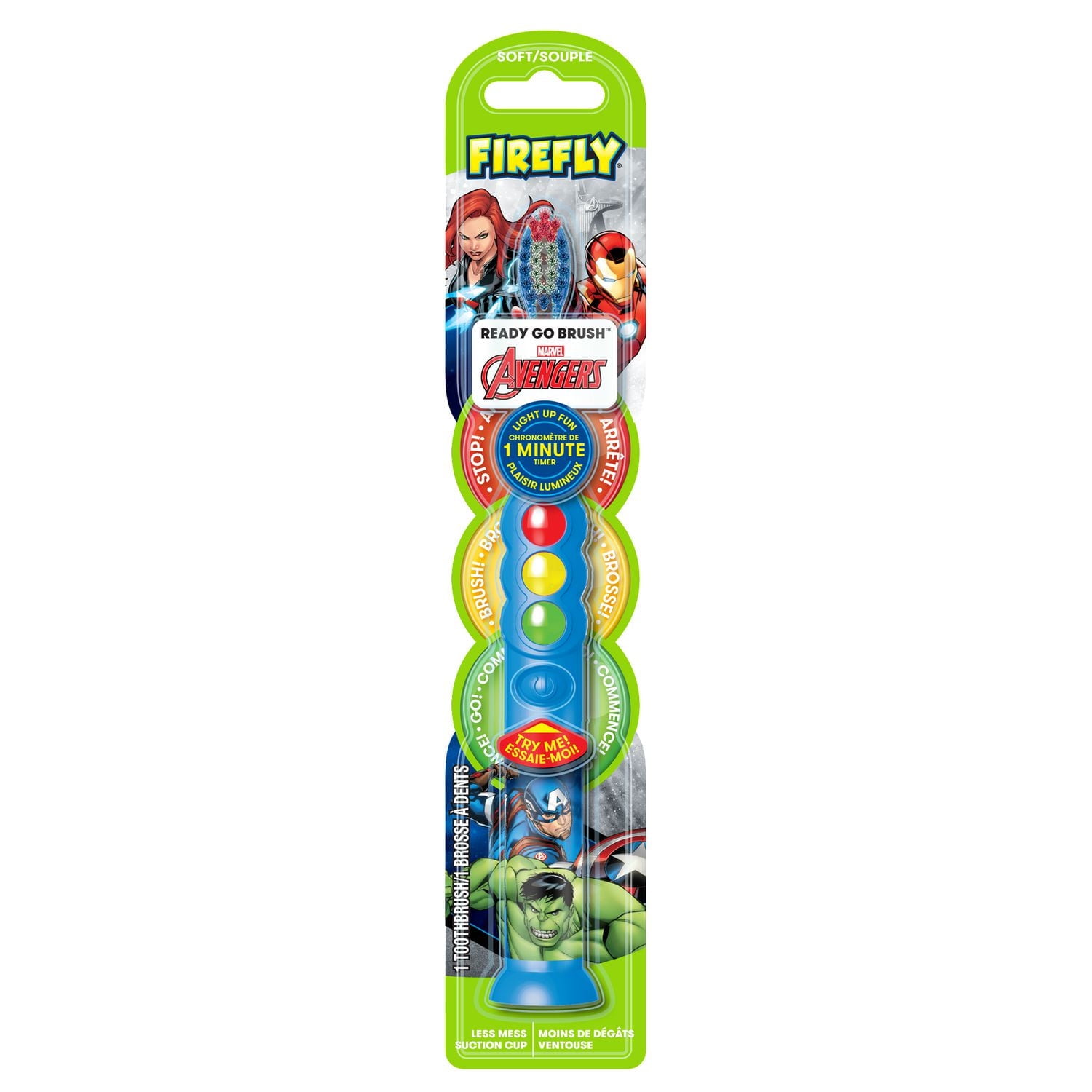 Firefly® Ready Go Brush Avengers Brosse de dents 1ct