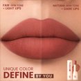 thumbnail image 4 of FOCALLURE-pintalabios mate ligero, bálsamo labial resistente al agua, tinte labial hidratante de alta pigmentación, cosméticos de maquillaje, 4 of 5