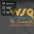 thumbnail image 4 of Netflix Juniors' Stranger Things Vintage Stripes The Squawk Radio T Shirt, 4 of 9