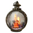 thumbnail image 2 of Linternas navideñas con luces LED, decorativo, linterna colgante, interior, exterior, Navidad, decoración para hogar, de , Santa Claus Bronce S, 2 of 8