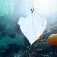 thumbnail image 5 of White Ghost Halloween Decorations, Spooky Hanging Ghost Ornaments, Outdoor Indoor Halloween Party Decor, Lightweight Durable Fabric, Halloween Hanging Decorations, 5 of 9