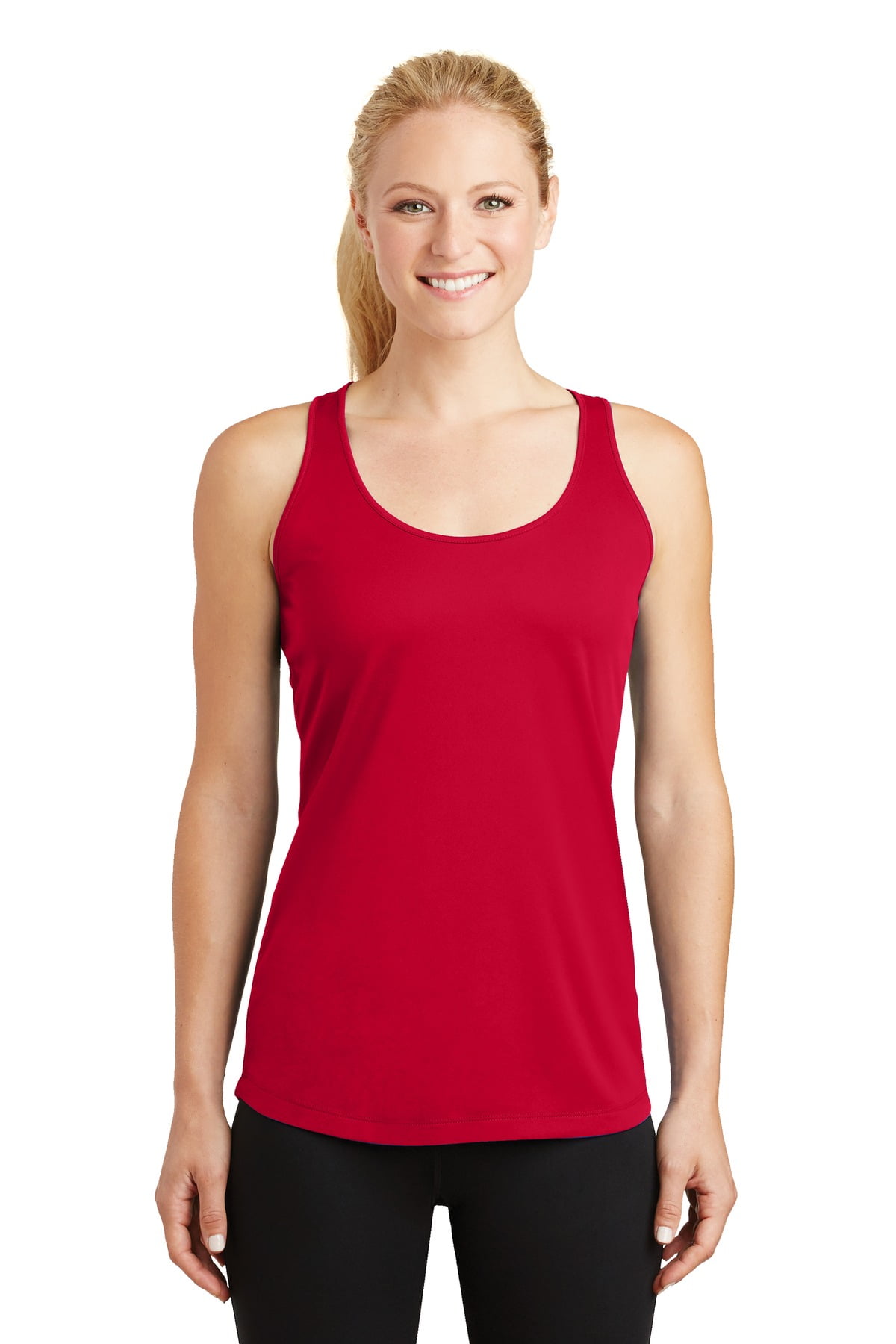 SportTek SportTek Women's Racerback Tank Top_True Red_Small
