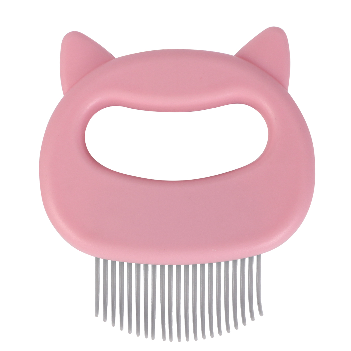 Cat Ears Design Pet Comb Relaxing Massager Hair Removal Brush Pet