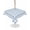 Blue, variant on Outdoor Tablecloth with Umbrella Hole for Patio/Picnic/Party/Camping, Light Blue Plaid Waterproof Table Cloth Round Cover Washable, Modern Minimalist Country (Dia 60")