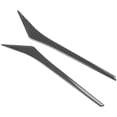 thumbnail image 1 of Sticker 2pcs Carbon Fiber Headlight Eyebrow Cover Trim Sticker Fits For  Fit 2014-2018, 1 of 8