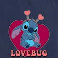 thumbnail image 3 of Lilo & Stitch - Lovebug Stitch - Women's Short Sleeve Graphic T-Shirt, 3 of 5