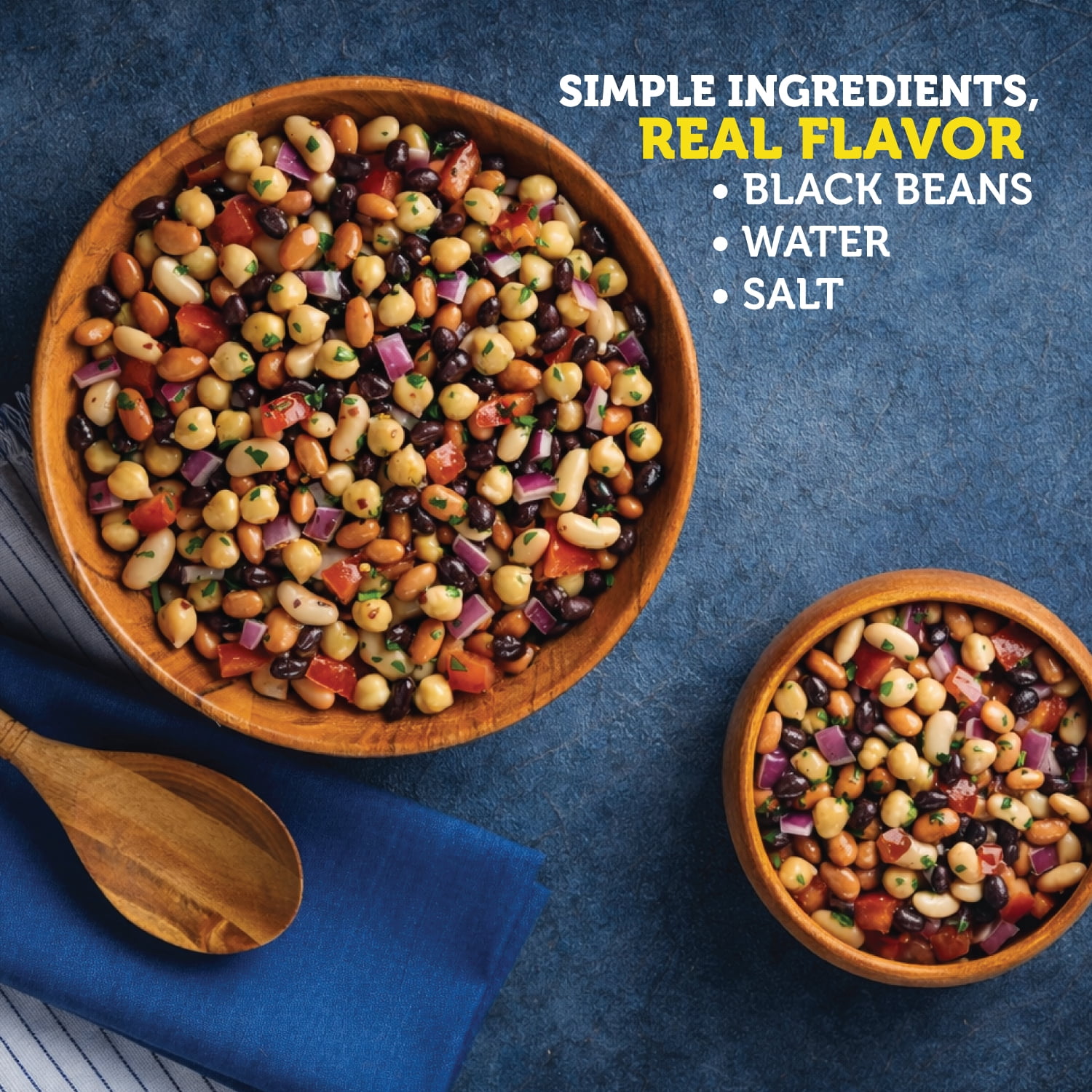 GOYA Black Beans 10.5 oz Can - Gluten Free, Cholesterol Free, Low Fat