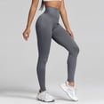 thumbnail image 4 of Women's High Waisted Butt Lifting Leggings Stretchy Yoga Workout Pants, 4 of 9