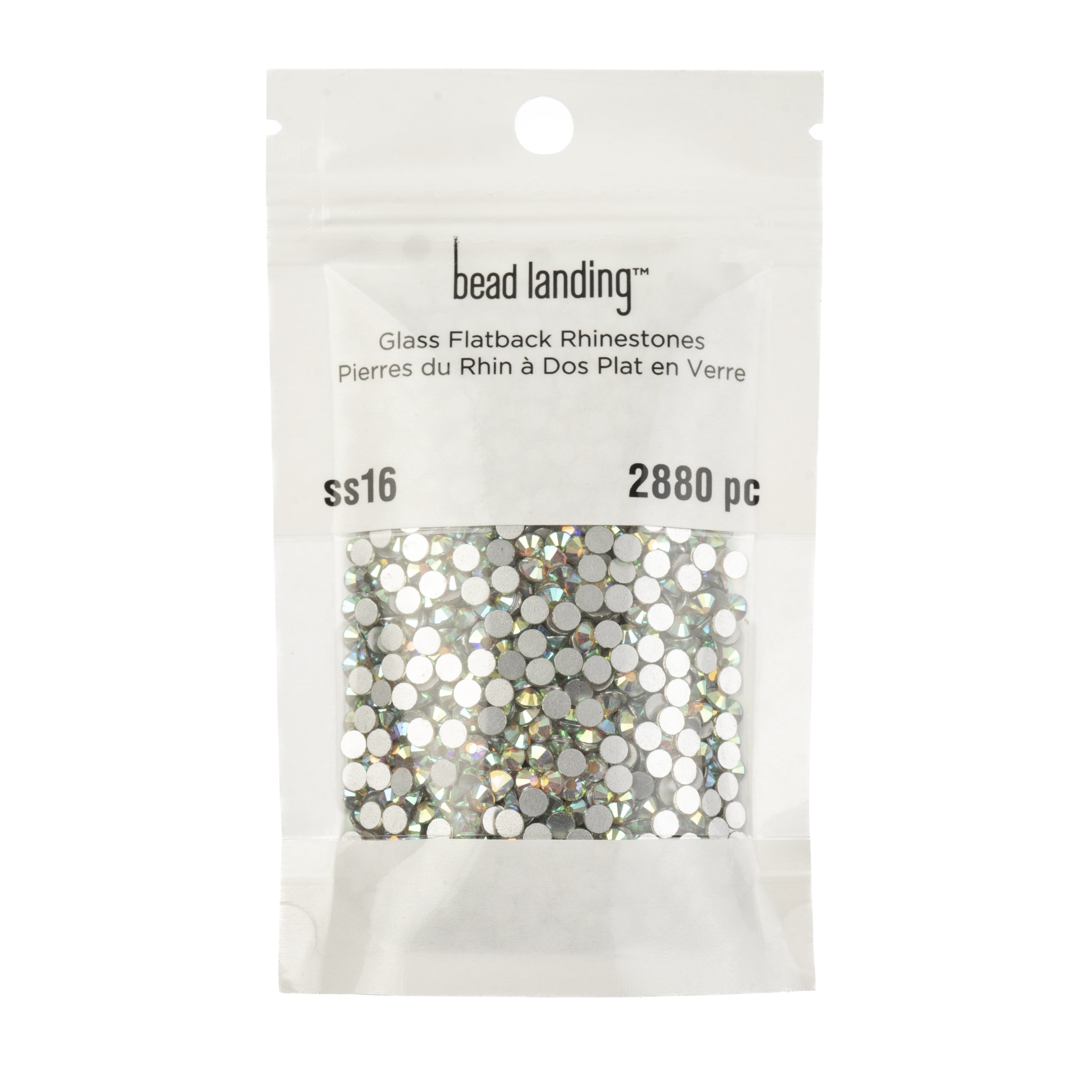 SS16 Glass Flatback Rhinestones by Bead Landing 2880pc