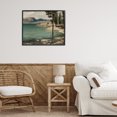 thumbnail image 3 of Stupell Industries Traditional Tranquil Shore with Trees Black Framed Giclee Art, 20 x 16, by Arlington Prints, 3 of 8