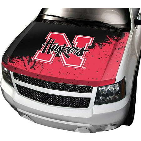 Nebraska NCAA Auto Hood Cover