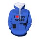 thumbnail image 1 of WILLBEST Sudaderas En Pareja Sudaderas con Capucha para El Día De San Valentín para Hombres y Mujeres Día De San Valentín para Hombres XXGrande, 1 of 2