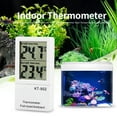 thumbnail image 4 of Plastic Fahrenheit & Celsius LCD Display Reptile Thermometer, Fish Tank Thermometer, Measuring Fish Tank Temperature for Measuring Indoor Temperature, 4 of 7