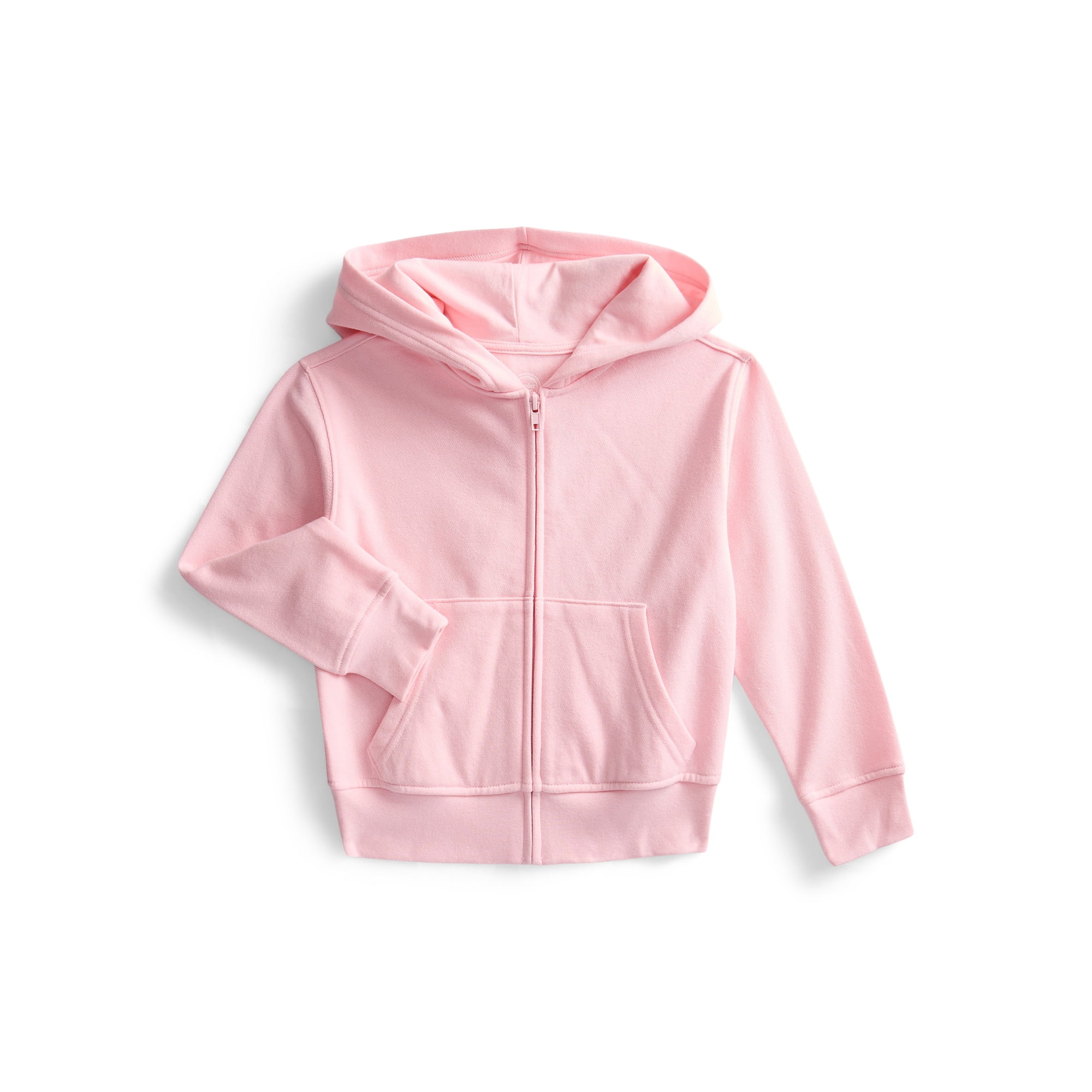 Wonder Nation Kids Full Zip Fleece Hoodie, Sizes 4-18 & Husky