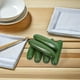 thumbnail image 5 of ColoMX 6 pepinos verdes artificiales: Verduras de plástico realistas para exhibir en la cocina, manualidades DIY - Accesorios realistas de pepinos falsos - Accesorio fotográfico de verduras falsas, 5 of 8