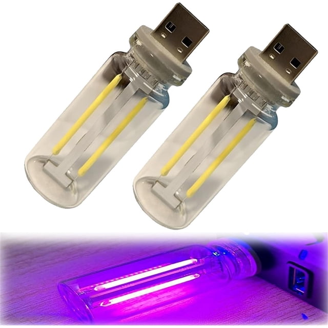 Lámparas de ambiente para interiores de inspiración retro, lámparas de noche retro para coche con USB, luces de ambiente para interiores de coche, lámparas retro para coche, bombilla para coche, luz d