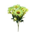 thumbnail image 2 of MTBLYS Ramo artificial de girasoles y crisantemos|arreglo floral de seda sintética para decoración del hogar|interior|exterior|patio|porche|jardín|centro de mesa|40 cm de altura|tallo de plástico, 2 of 6