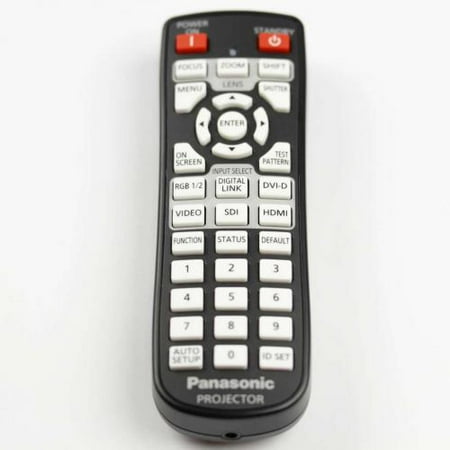 - Panasonic N2QAYA000060 Remote Control for PT-DW750 PT-DX820 PT-DZ780 Projectors