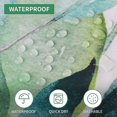 thumbnail image 3 of Cortina de Ducha JINMJMXG Floral Impermeable 180 x 180 cm Verde, 3 of 5