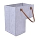 thumbnail image 5 of Cesta plegable para escaleras, contenedor de almacenamiento para herramientas de escalera de oficina y hogar. Gris, 5 of 9