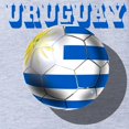 thumbnail image 2 of CafePress - Uruguay Soccer Ball - Cute Infant Baby Football Bodysuit, 2 of 3