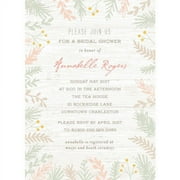 Bride Botanical Standard Bridal Shower Invitation