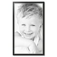thumbnail image 2 of ArtToFrames 21" x 37" Black Velvet with Silver - 1.25 Picture Frame, 21x37 inch Black MDF Poster Frame (WOM-4691),  Pack, 2 of 8