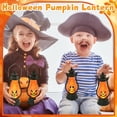 thumbnail image 5 of 7.48 Inch Halloween Pumpkin Lantern with Flickering LED, Portable Jack-O-Lantern for Halloween, Vintage Halloween Lamp Handheld Lantern Oil Lamp for Halloween Decorations Indoor & Outdoor, Orange, 5 of 5