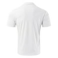 thumbnail image 5 of HCNTES Mens Golf Shirt Moisture Wicking Short Sleeve Casual Polo Shirts for Men（Z04-White,XXL), 5 of 5