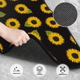 thumbnail image 3 of Fotbe Sunflowers Juego de 4 Tapetes para Auto con Estampado – Alfombrillas de Goma Reforzada, Diseño Antideslizante, Protección para Todo el Año – Vehículos, Autos, Camionetas y SUVs, 3 of 7