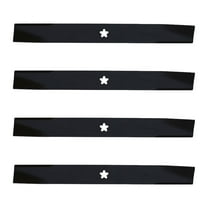 (4) Heavy Duty Mower Blades Fits Poulan Fits Husqvarna Fits Craftsman 42" Deck Replaces 134149