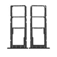 thumbnail image 2 of Esource Parts Samsung Galaxy A03S Dual Sim Card Tray Replacement Black Compatible, 2 of 5