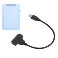thumbnail image 3 of Hard Disk Adapter Cable, 5Gbps High Speed SSD Protection Box  for 7-12.5mm HDD White,Gray,Blue,Red,Green, 3 of 7