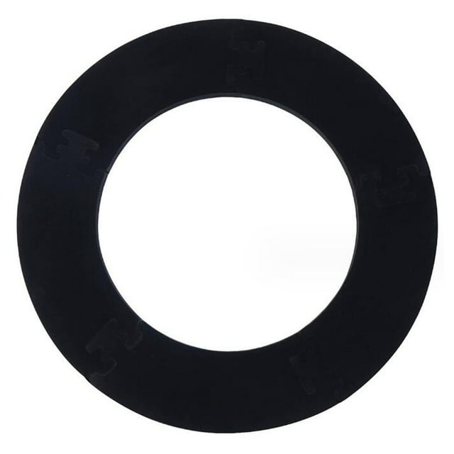 Mistaha Dartboard Wall Guard Ring Set - Easy Assembly, Premium EVA Material, Universal Fit for Standard Dartboards, Black