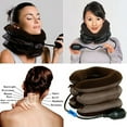 thumbnail image 1 of Hot Neck Stretcher Pain Relief Shoulder Tension Back Traction Adjustable Inflatable, 1 of 8