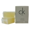 CK One by Calvin Klein for Men & Women Soap Bar 9 oz in total. (2 x 4.5 oz per box)