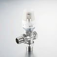 thumbnail image 2 of Thermostat Radiator Control Valve 3 way Tee Type Brass Value DN20 DN25 PPR Automatic Thermostatical Control Valve Water Heating, 2 of 5