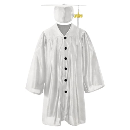 RMGVDSD Kids Graduation Sets Kindergarten & Preschool Graduation Gown Cap Set For Boys Girls Graduation Outfit Classic Uniform Robes 4-5 Years