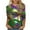 Multicolor#30, variant on YOIAVAIOY Women Funny Mardi Gras Shirts 3/4 Sleeve Crew Neck Carnival Print Top Happy Holiday Trendy Outfits Multicolor S