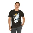 thumbnail image 6 of Arctic Fox Flowers Moon Fashion Unisex Jersey Short Sleeve Tee, 6 of 12
