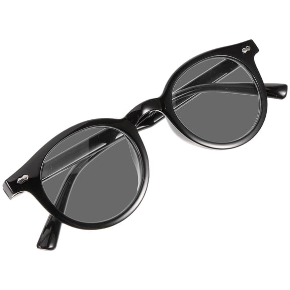 ADDHAT 1 Pair Women's Round Black Sunglasses Lightweight Outdoor Sports Eyewear UV Fashion Fit