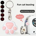thumbnail image 2 of LED Cat Toys USB Charging Projection Funny Infrared Ultraviolet Ray mouse Fish Bone Cat Clawpattern Beam Tease Cat Accessories pink, 2 of 5