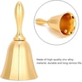 thumbnail image 5 of Handbell School Bell Meal Bell Classic Metal Handbell Creative Bar Handbell Gift, 5 of 5