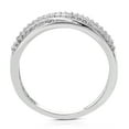 thumbnail image 3 of Vir Jewels 1/3 CTTW Lab Grown Diamond Wedding Band in Sterling Silver Female Adult, 3 of 6